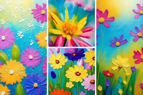 Bringing Sunshine to Canvas: The Art and Joy of Vibrant Summer Flowers Painting