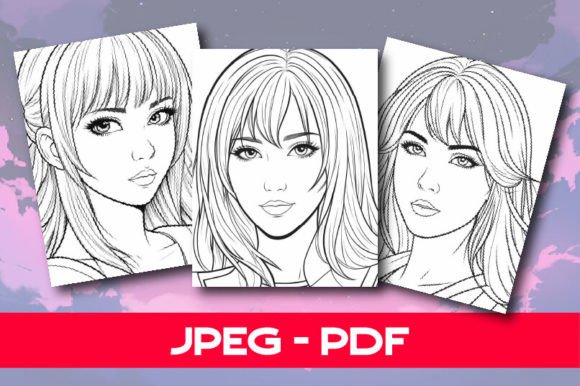 Designing Anime Coloring Pages for KDP Interiors
