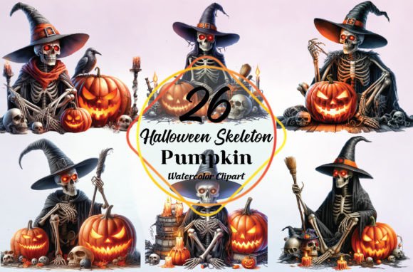 Halloween Skeleton Pumpkin Clipart: How This Seasonal Visual Is Shaping Modern Design and Marketing
