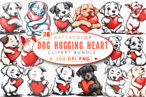 How to Get the Most from a Dog Hugging Heart Sublimation Clipart Bundle