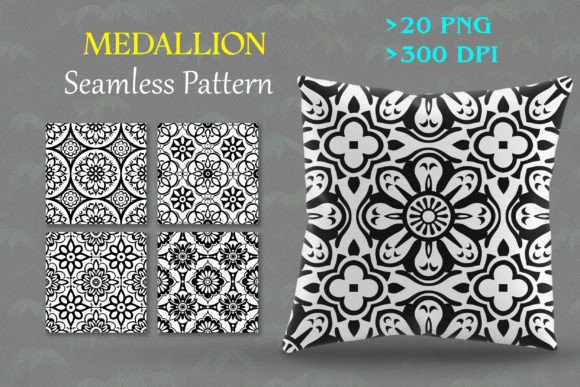 Medallion Seamless Pattern: A Practical Resource for Designers and Content Creators