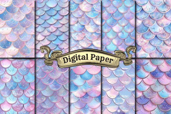 Mermaid Pastels Digital Paper: A Designer's Guide to Soft Ocean-Inspired Aesthetics