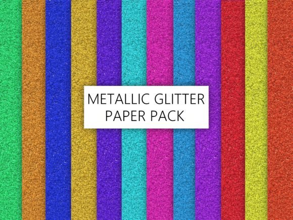 Shiny Metallic Glitter Digital Paper: A Complete Guide to Design, Application, and Workflow Integration