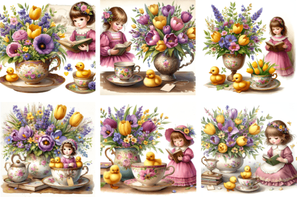 The Art of Stillness: What a Girl, Ducks, and Purple and Yellow Flowers Teach Us About Presence