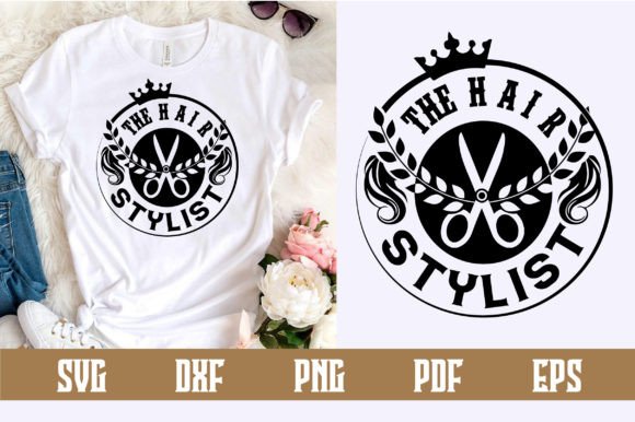 The Hair Stylist Svg Design