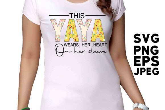 This Yaya Wears Her Heart on Her Sleeve