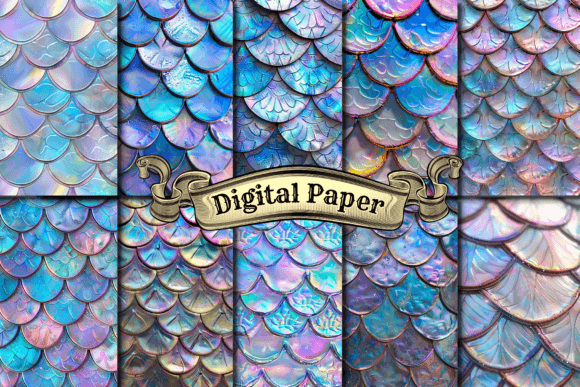 Unlock Creativity with Mermaid Scales Digital Paper: A Practical Guide