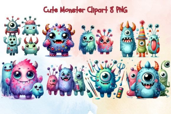 Why Watercolor Cute Monster Clipart Is Reshaping Digital Branding and Creative Workflows