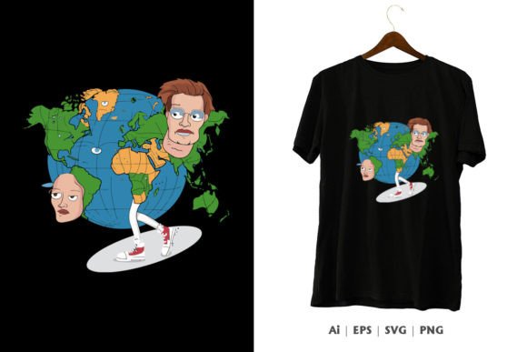World Cartoon Environment T-shirt Design: A Practical Look at Visual Impact and Creative Flexibility